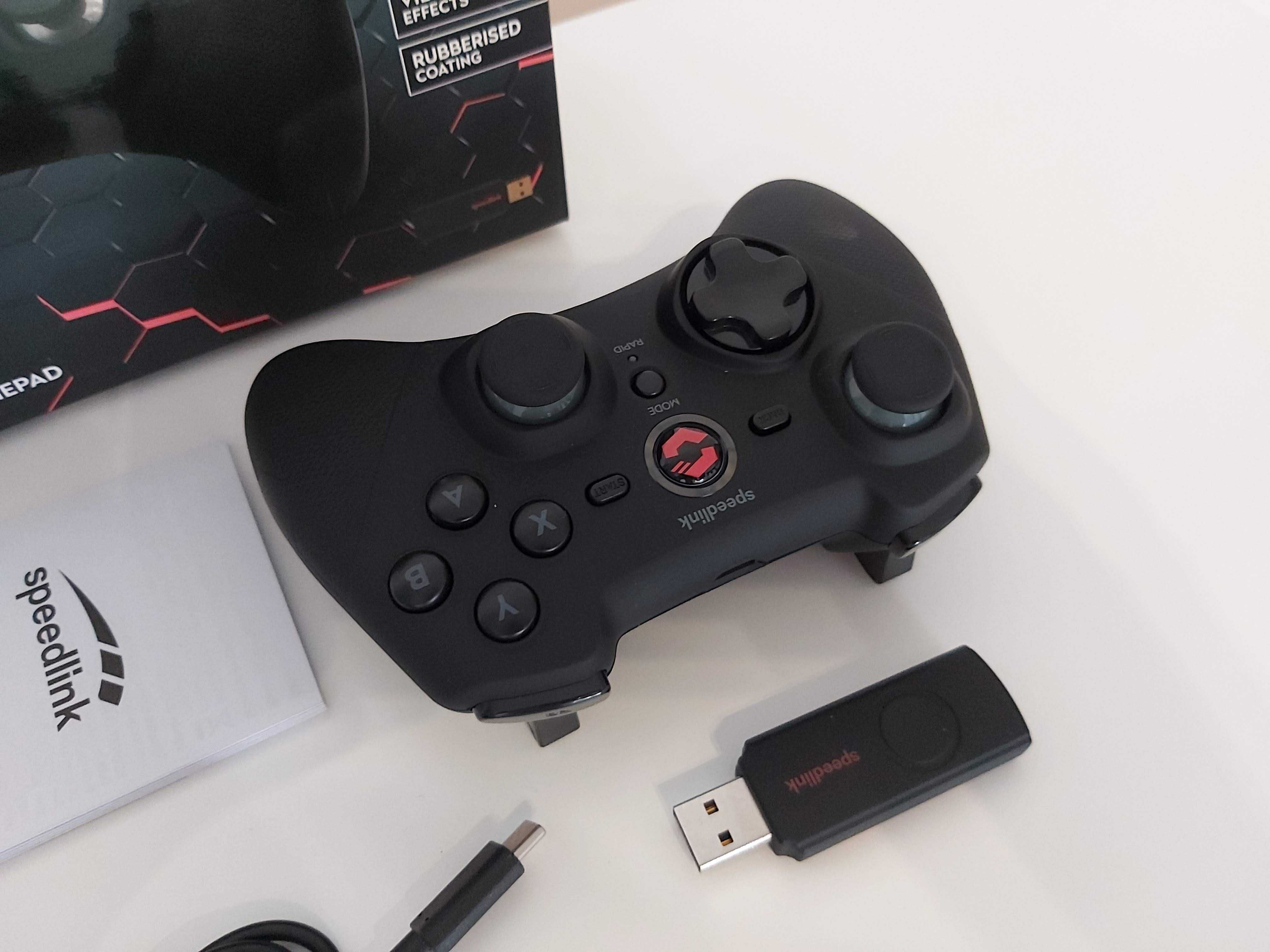 Nowy Bezprzewodowy Pad SpeedLink RAIT Wireless (PC/PS3/Switch/OLED)