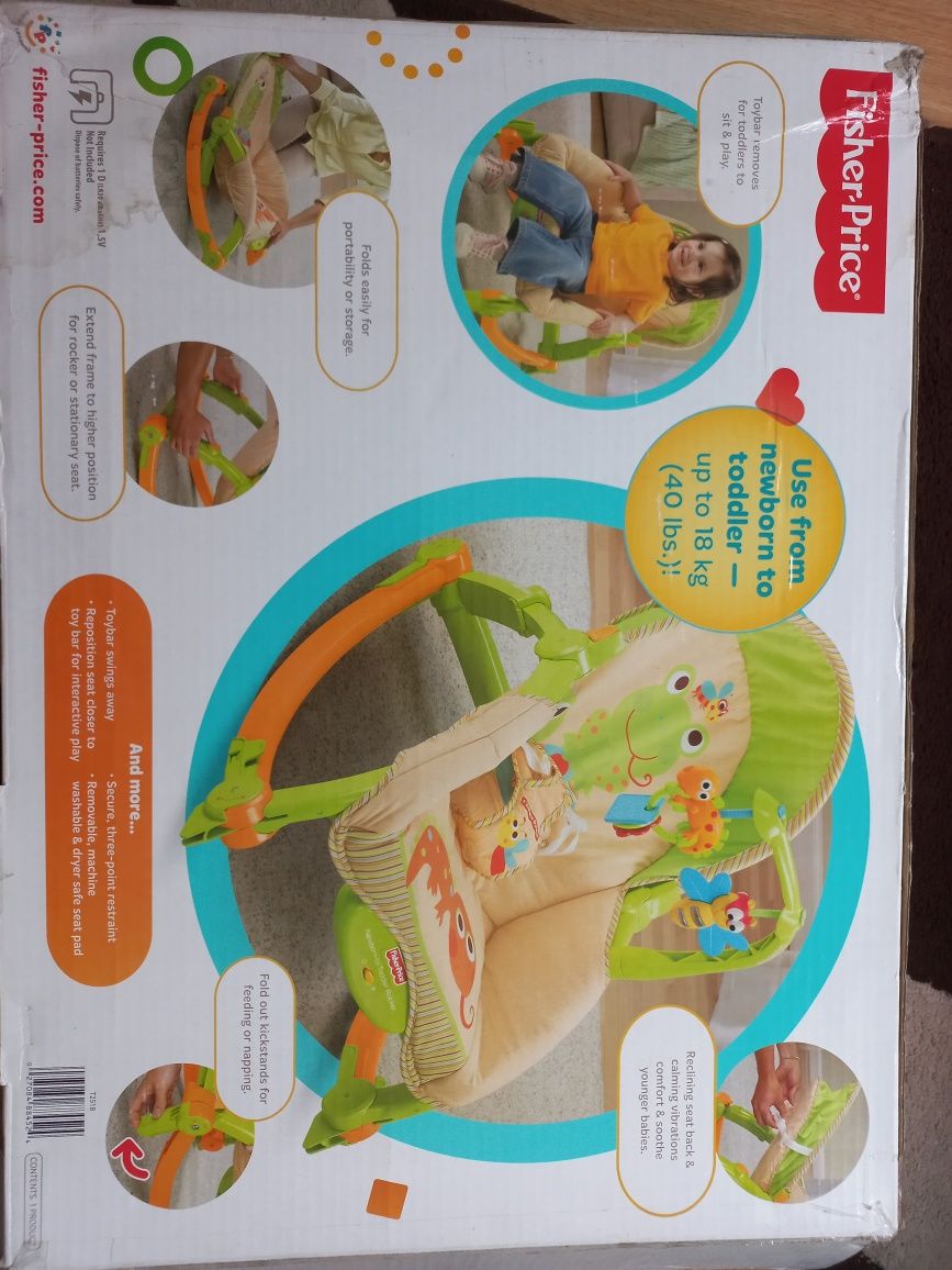 Fisher Price leżaczek bujaczek wibracja