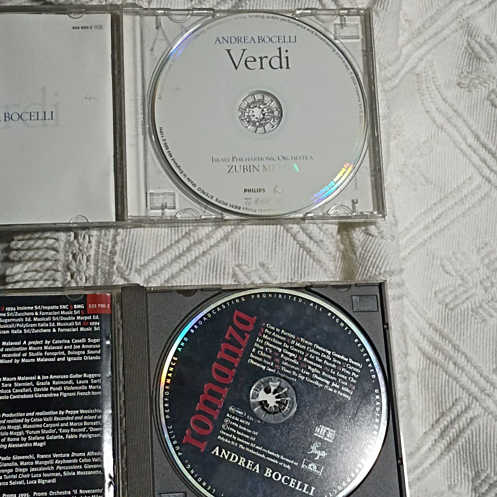 Andrea Bocelli Verdi e Romanza Original