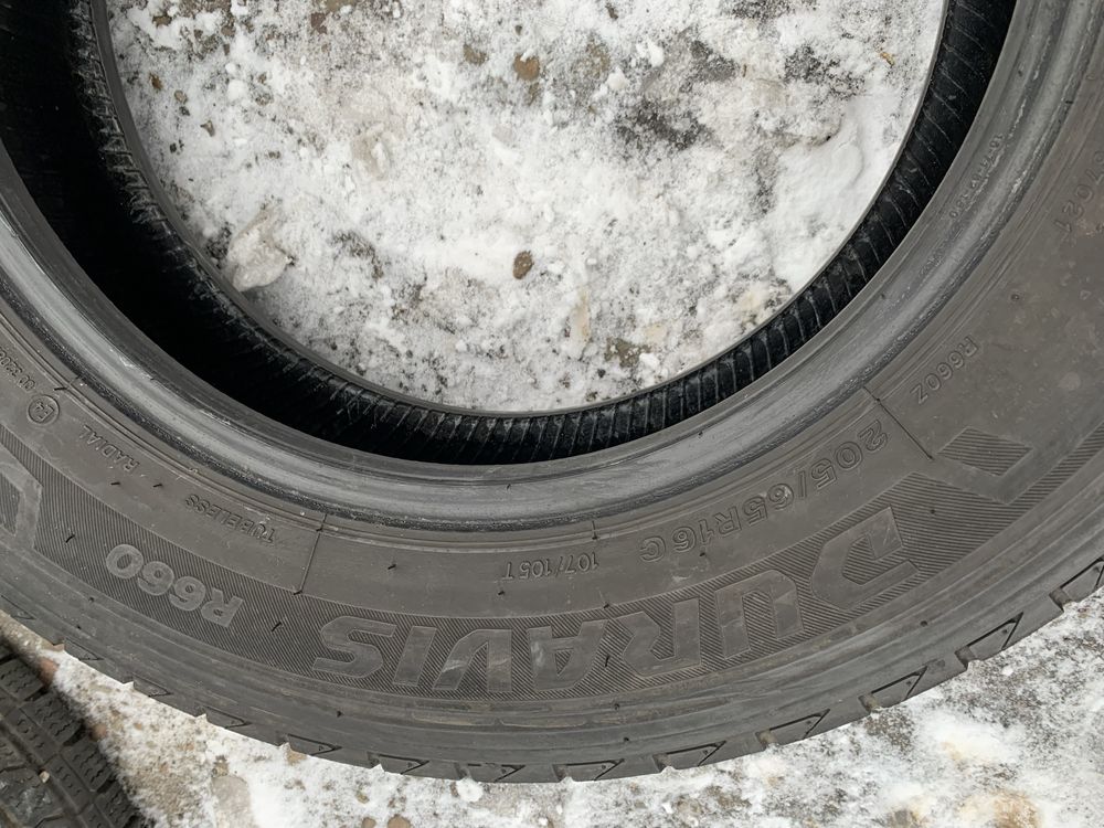 Шини 205/65 R16C Bridgestone 7мм 2021рік 205 65 16С