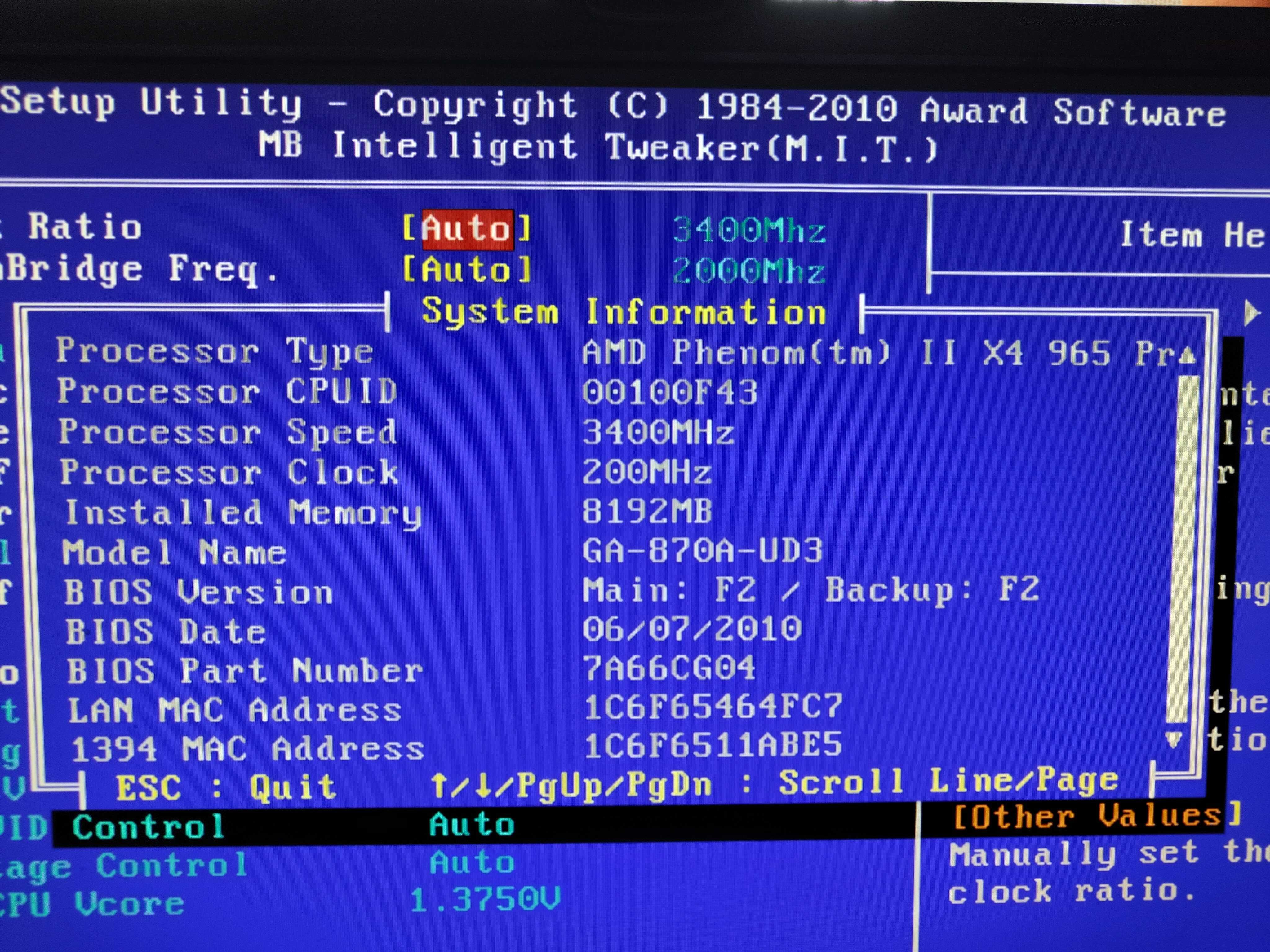 Komputer stacjonarny Phenom II X4 965/GTX 760/8GB