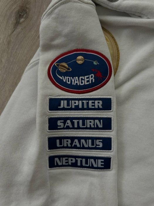 Худі Alpha Industries NASA ІДЕАЛ big logo кофта альфа легіт