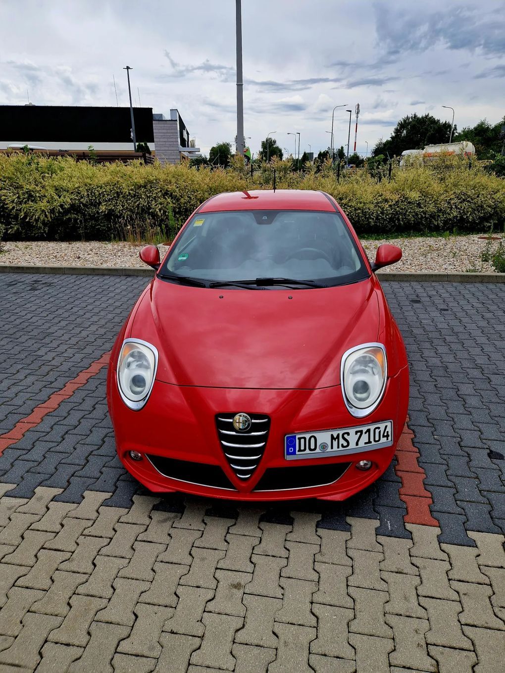 Alfa Romeo Mito Alfa Romeo MiTo 1.4 TB (155 KM), 2008, czerwony – zadbana