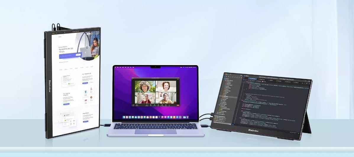 Monitor przenośny Monitor Blackview 15,6". NOWY, ZAFOLIOWANY!!