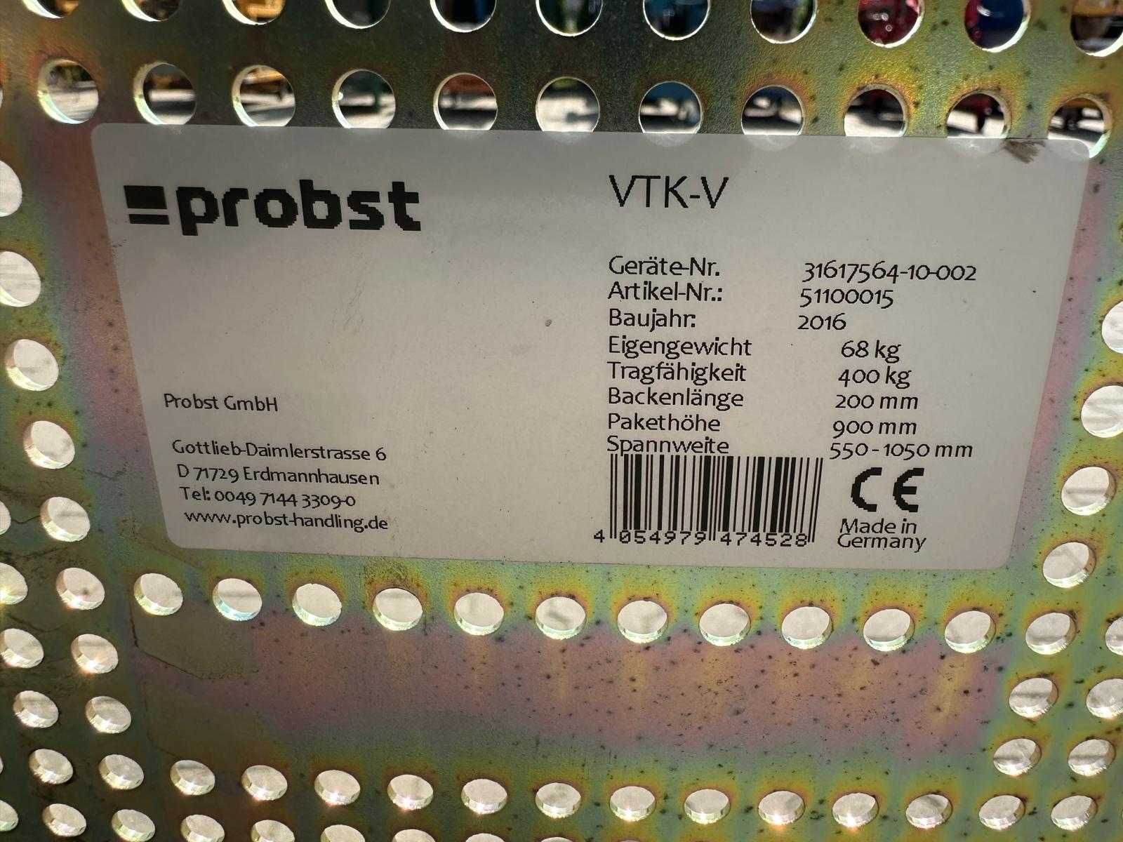 Wózek transporter brukarski kostki brukowej PROBST VTK-V używany