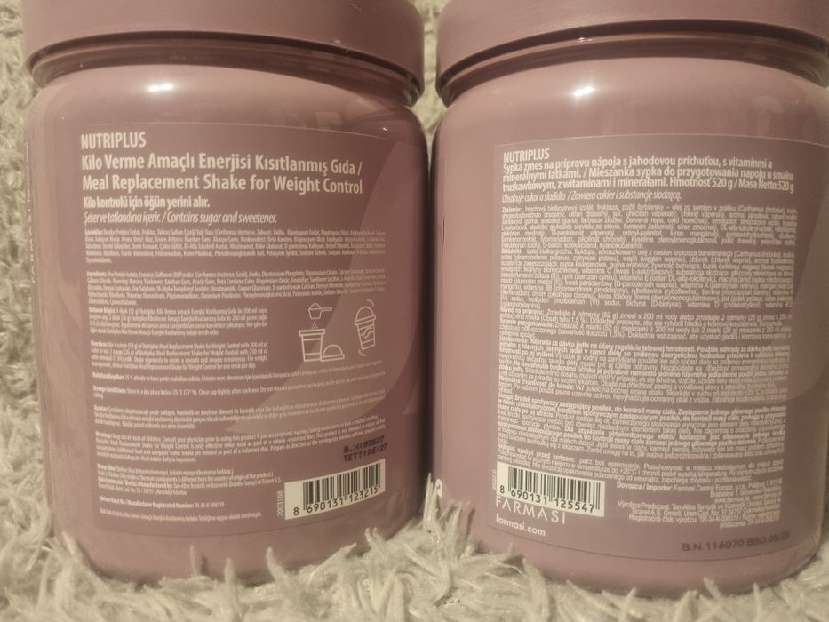 Nutriplus sypka mieszanka do robienia shakea
