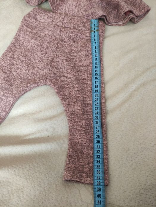 Тёплый костюм для малышки 6-18 мес .