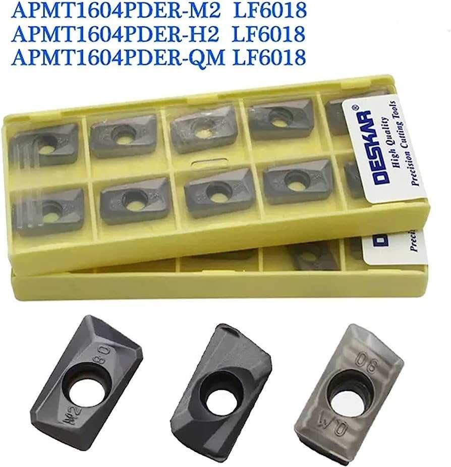 Пластины фрезерные Deskar APMT1604PDER-M2 - 10 шт, ОРИГИНАЛ