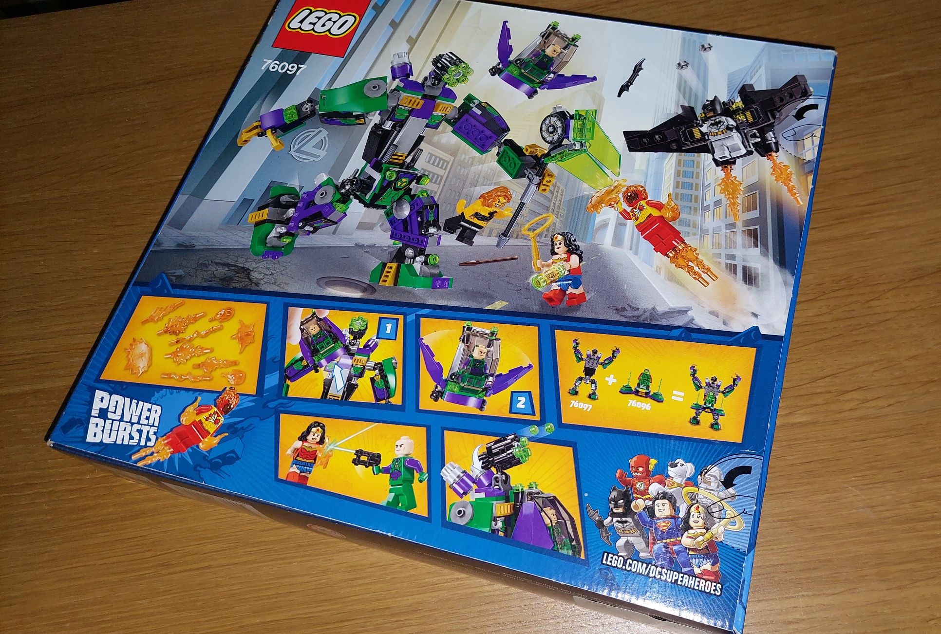 LEGO DC Comics Heroes 76097 Lex Luthor Mech Takedown - NOVO, Embalado
