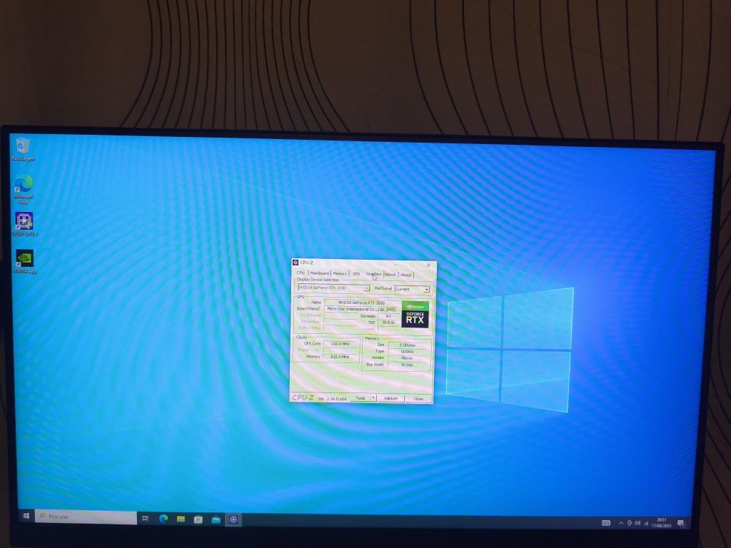 PC gamer Xeon com RTX 3050