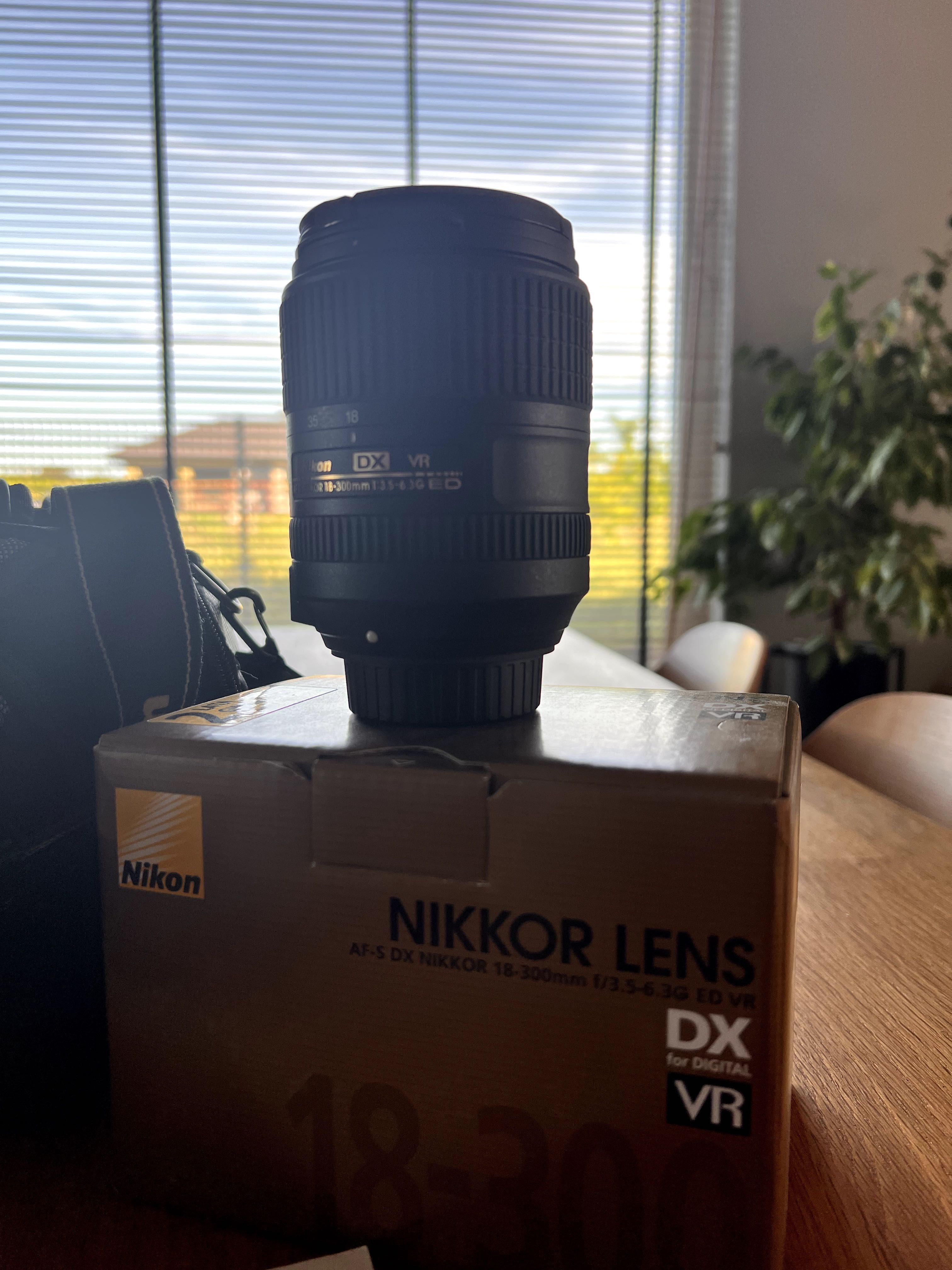 Nikon D3100+akcesoria