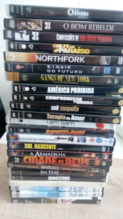 Dvds originais 1€ cada