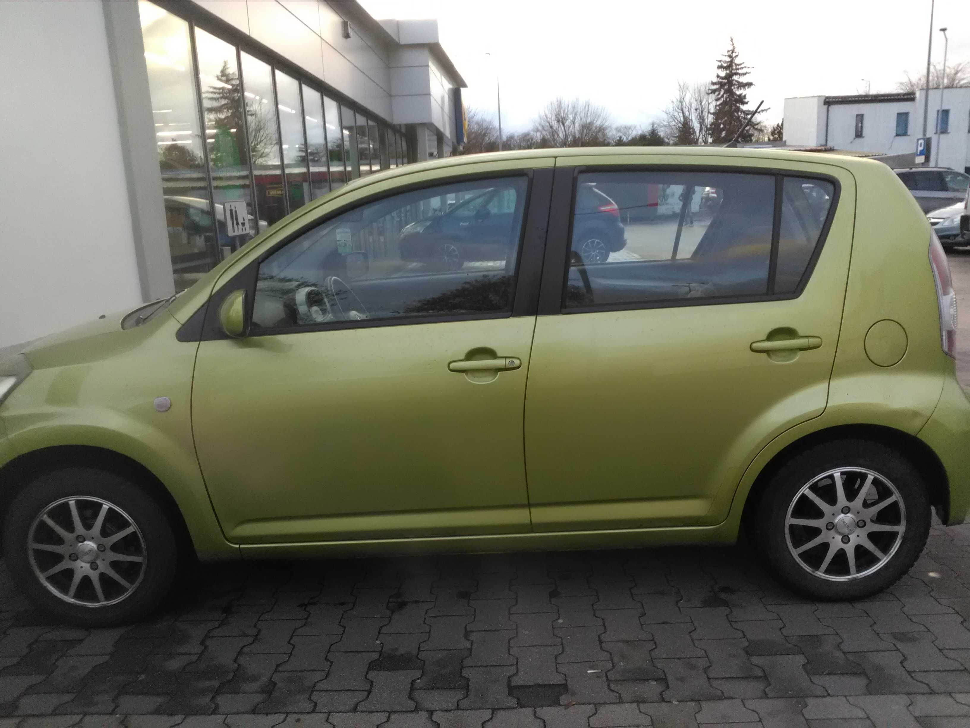Daihatsu Sirion, klima, sprawny, zadbany, niski przebieg, drugi właści