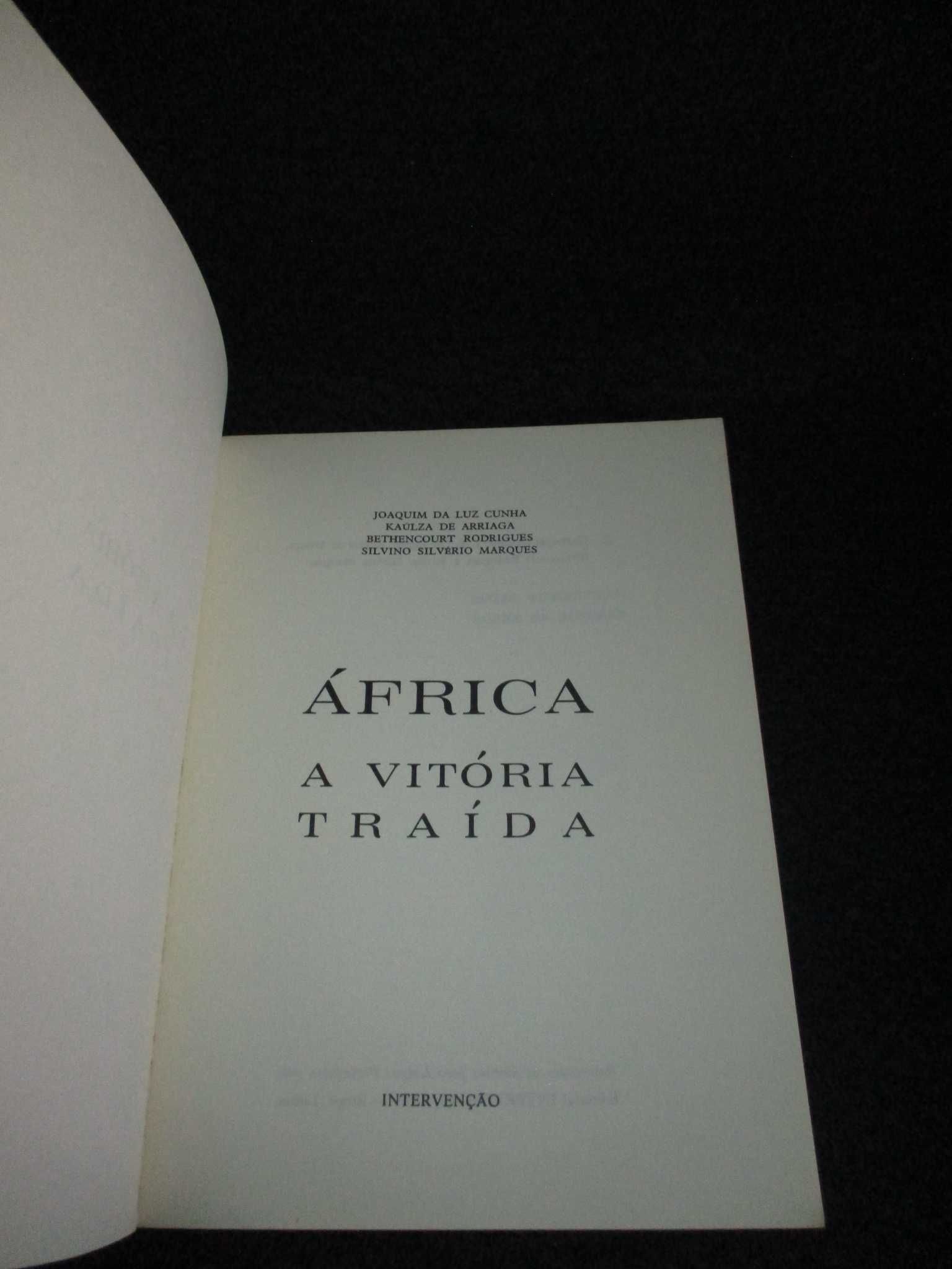 Livro África A vitória Traída 1977