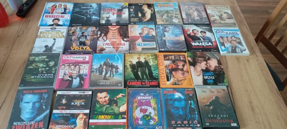 Kolekcja filmów dvd 26 sztuk