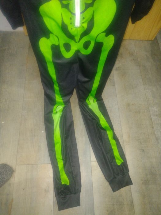 Kostium strój przebranie Halloweenowgo Kościotrupa  Rozmiar S M L XL