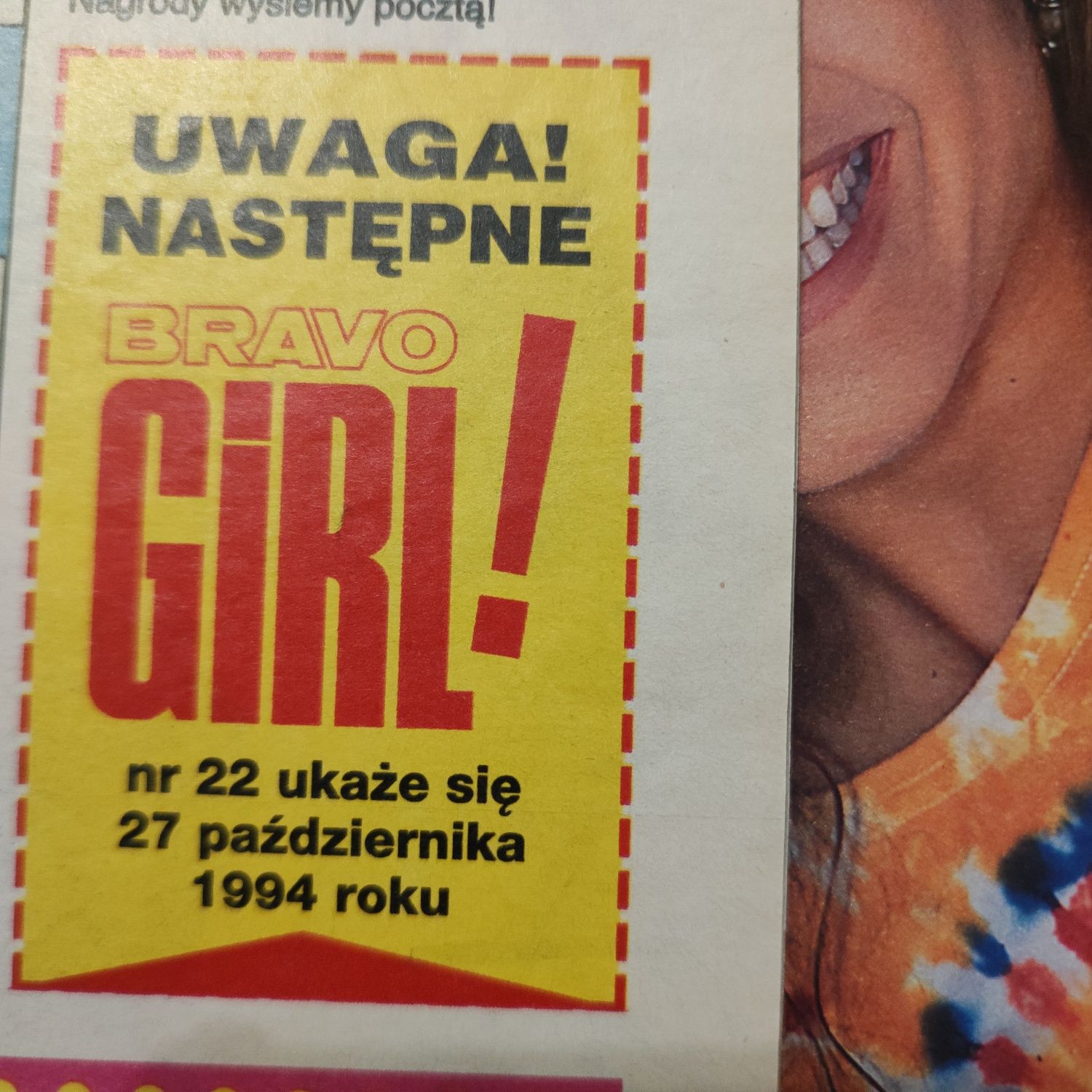 Bravo girl rocznik 1994
