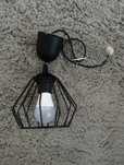 Żyrandol lampa wisząca sufitowa czarna