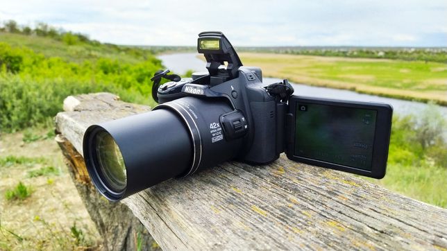 Nikon P520+42х Зум+Зарядка,Фотоаппарат,Фотокамера,Фотик