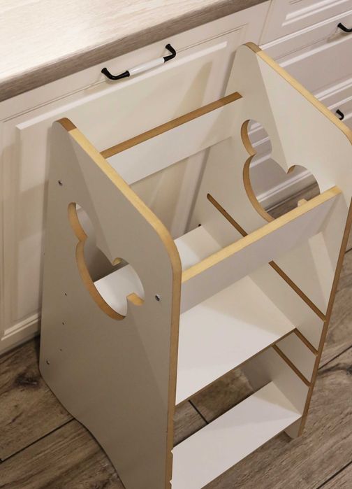 Podest kuchenny Montessori MIKI dla dzieci | Kitchen Helper regulowany