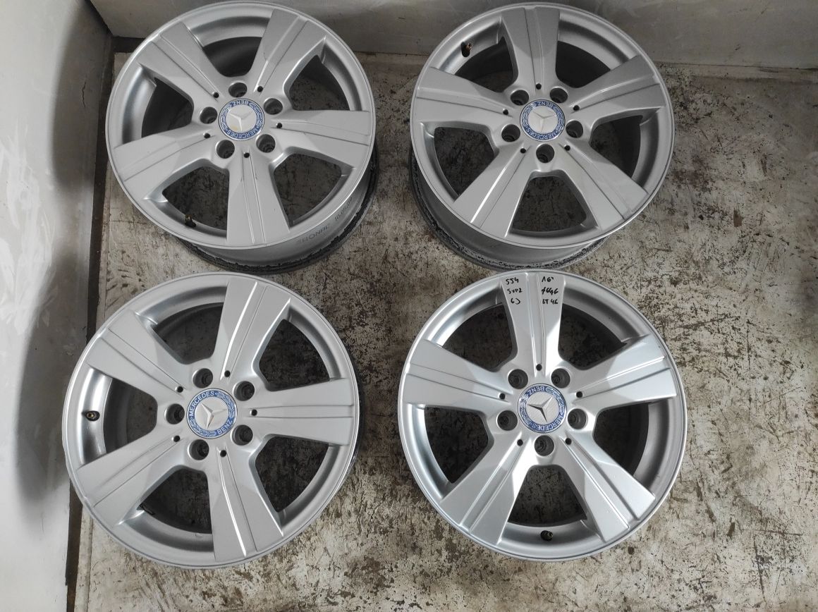 554 Felgi aluminiowe ORYGINAŁ MERCEDES R 16 5x112 Bardzo Ładne