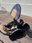 Cadeira de bicicleta frontal da marca WeRide em perfeito funcionamento