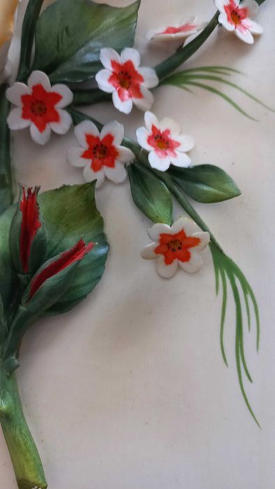 Quadro  em porcelana italiano