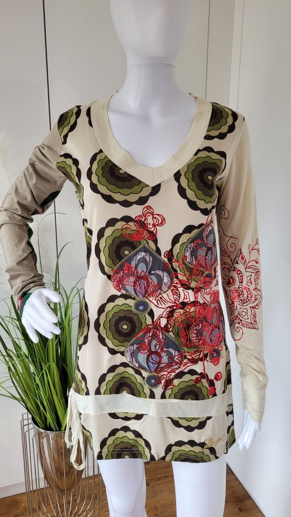 Tunika damska wzorzysta Desigual S/M/L