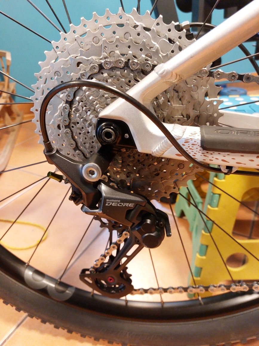 Rower górski mtb orbea laufey xl deore rock shox Hardtail full opc