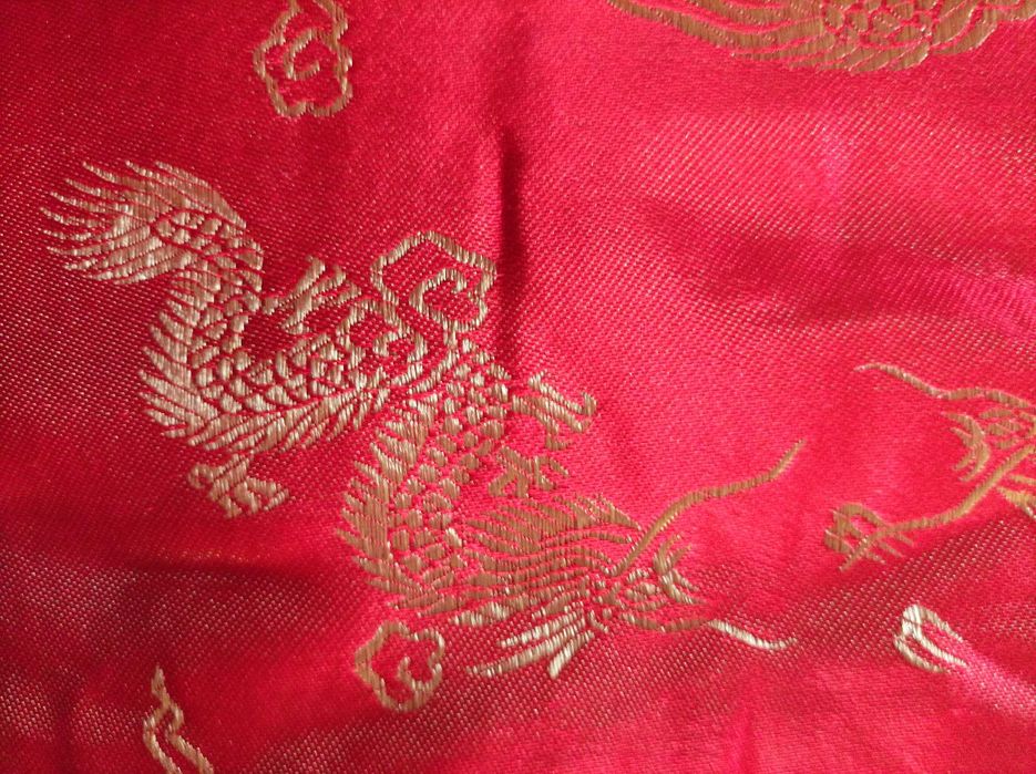 Torebka z motywem chińskich smoków