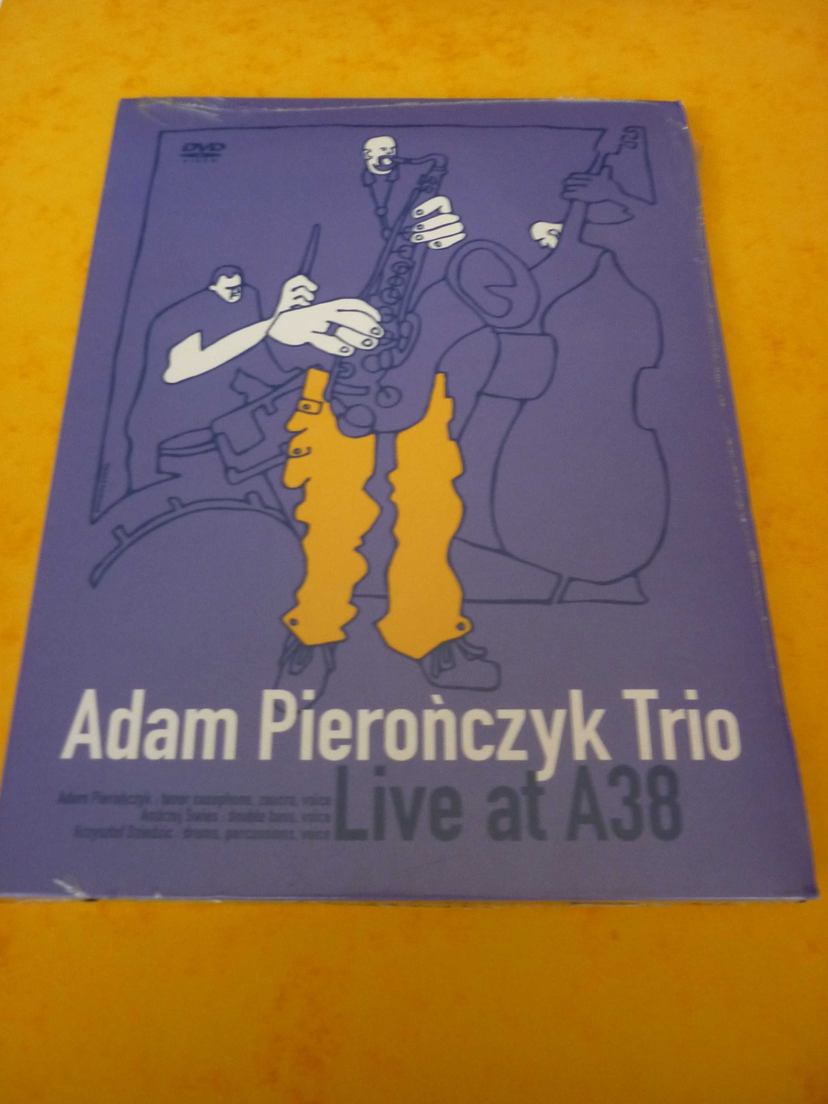 Płyta DVD Adam Pierończyk Trio "Live At A38" (nowa, w folii)