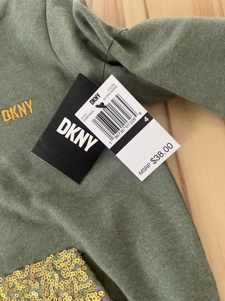 Bluza dziewczęca DKNY dla dziewczynki 104