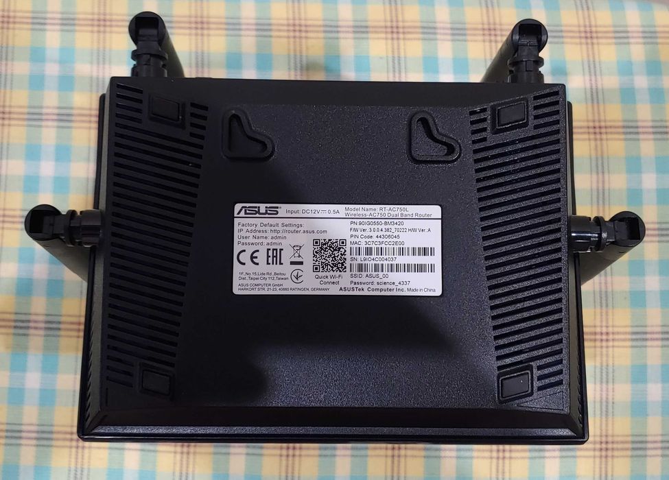 Роутер ASUS RT AC750L