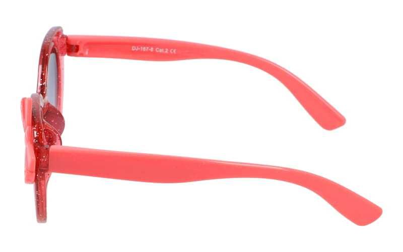 Brokatowe okulary dla dziewczynki Słoneczne z Filtrami UV
