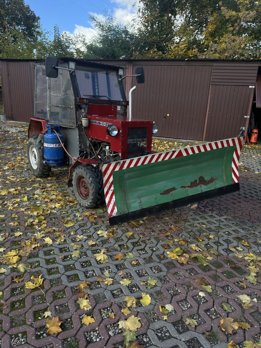 Idealny na zimę! Traktor samoróbka na silniku Tico – LPG + plug