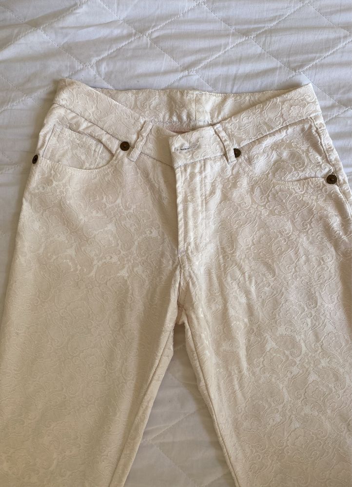 Calça Branca, Tamanho 36
