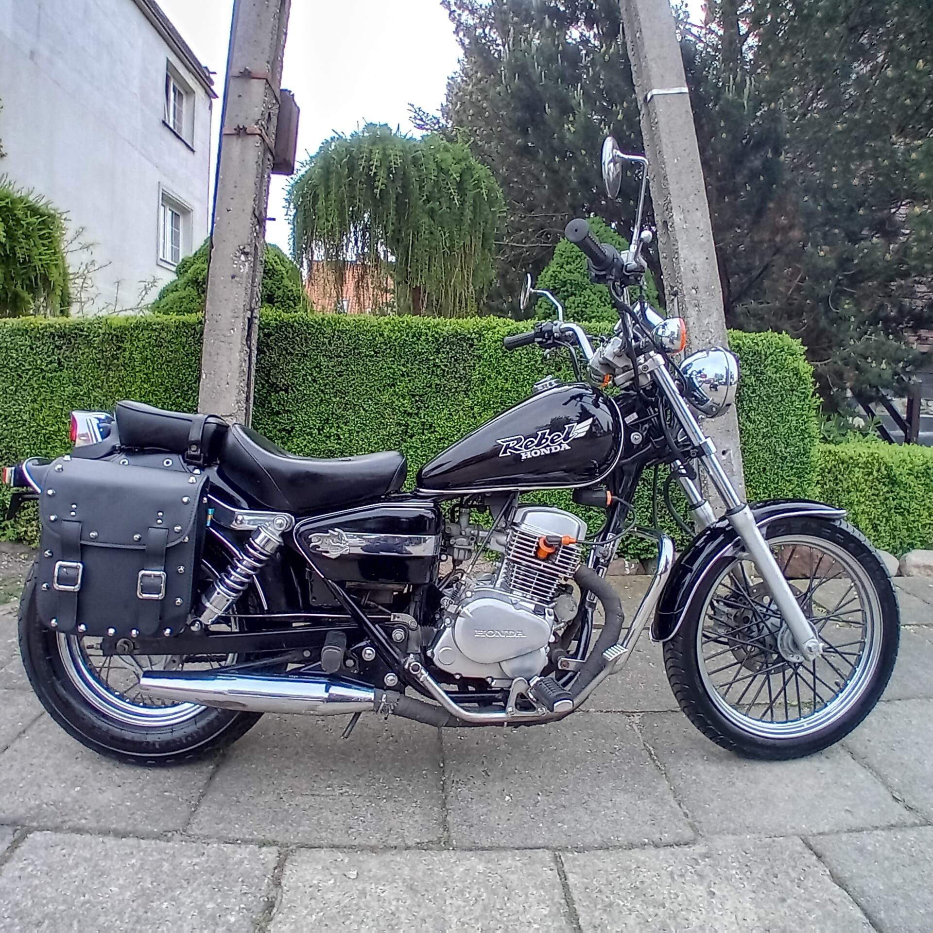 Honda REBEL CA 125 sakwy kat A1 B z Niemiec Transport