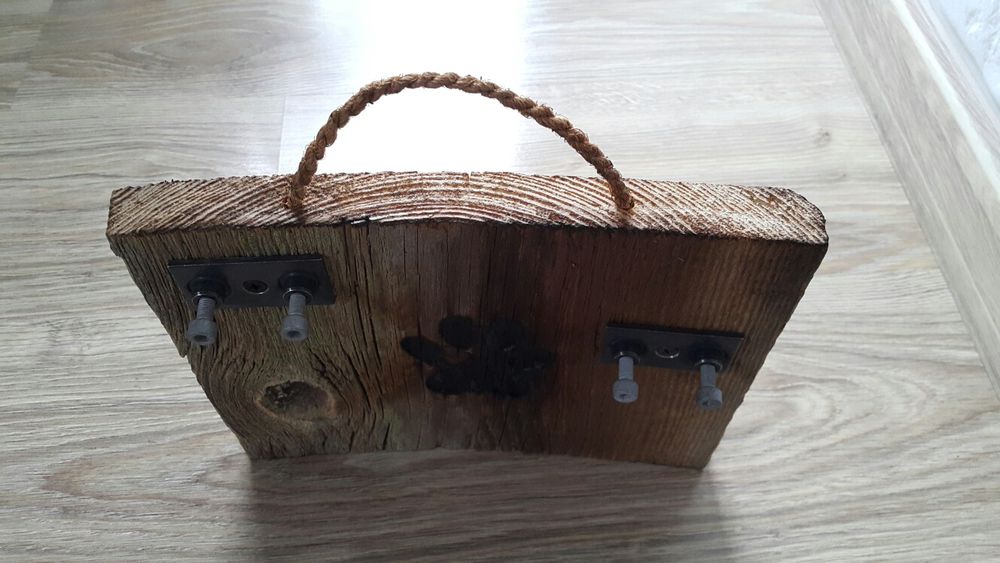 Wieszak na klucze z drewna. KEY HANGER , prezent, upominek.