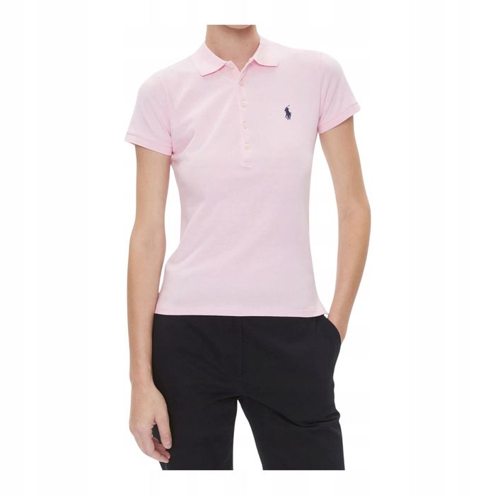 Koszulka Polo Damska Polo Ralph Lauren Różowa Rozmiar S