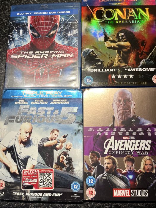Blurays e Dvds Marvel Hellboy Ttansformets etv…