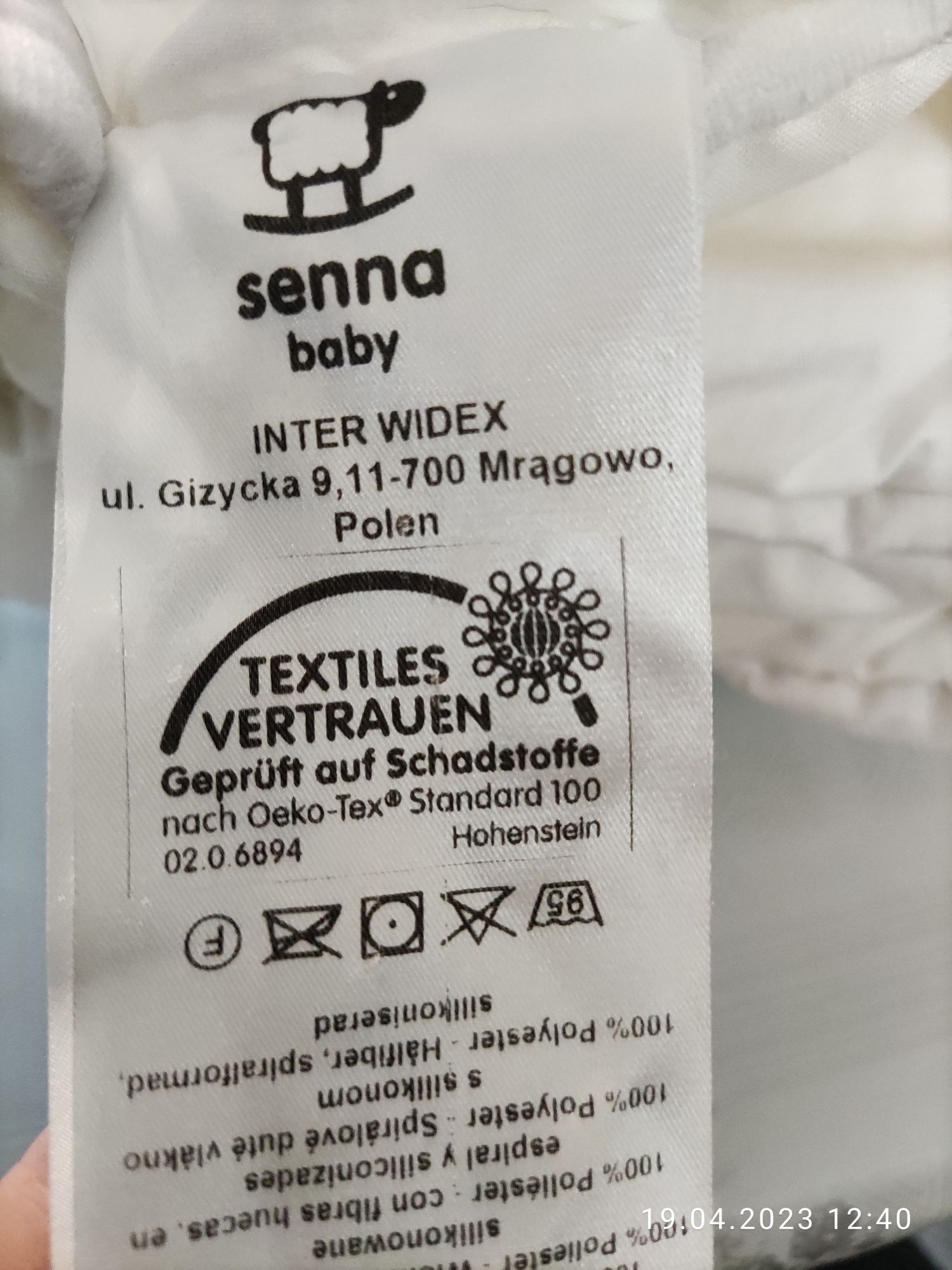 Jak nowa Kołderka dla dziecka senna baby 100 x 135 standard 100