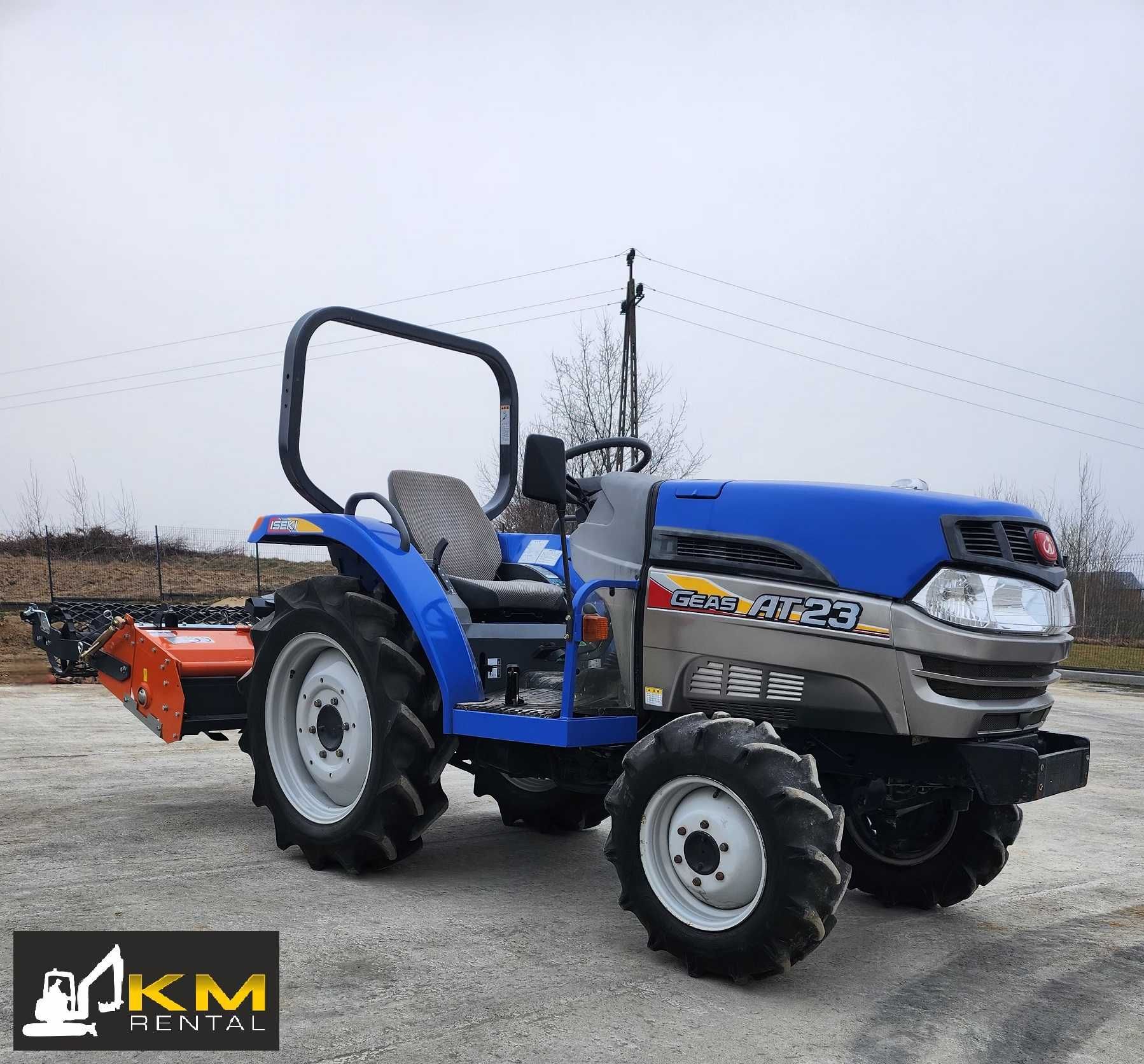 Glebogryzarka separacyjna kosiarka mulczer wynajem usługi mini traktor