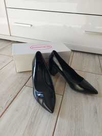 Eleganckie NOWE buty lakierowane rozm.39