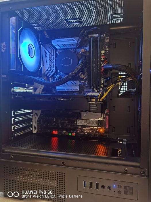 Komputer do gier i7-6700K 16GB RX470 4GB ssd 512GB chłodzenie wodne