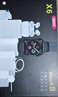 Smartwatch +airpods +braceletes