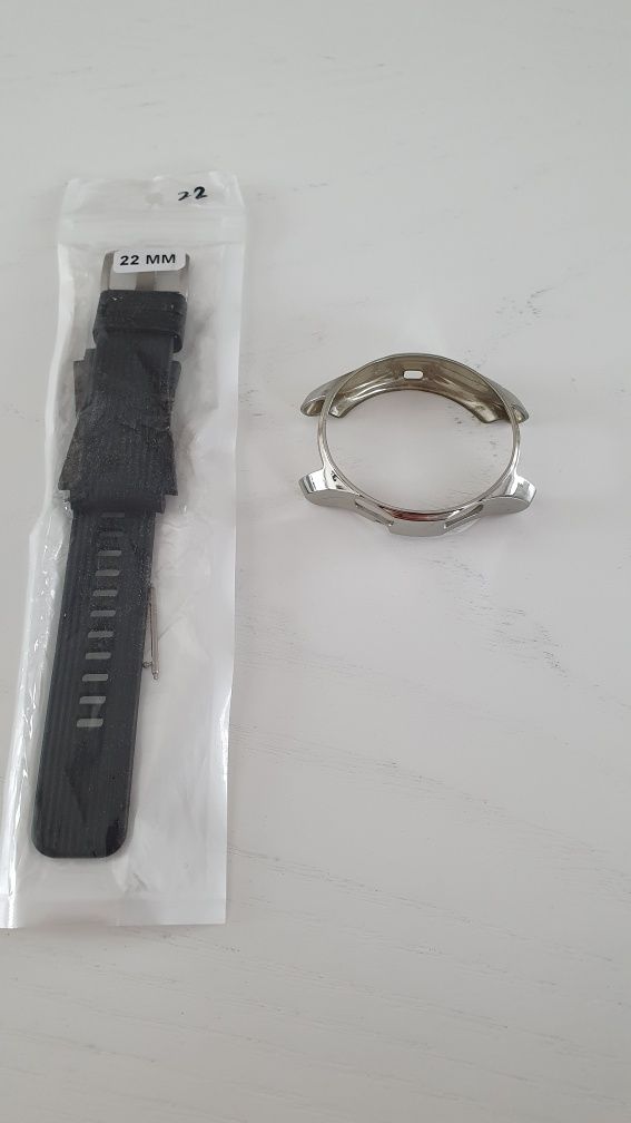 Samsung watch 46 pasek 22 + etui na bezel