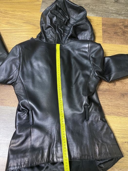 Курточка косуха кожанная размер S