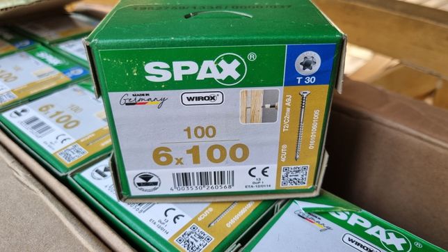 SPAX 6X100 wkręt regulowany