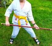 KIMONO + SPRZĘT DO AIKIDO dla dziecka 130