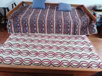 Cama individual + segunda cama em gaveta